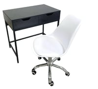 مكتب ميلامين مودرن وكرسي هدية