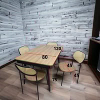 طاولة طعام 4 كراسي