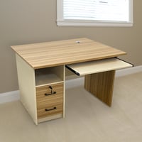 مكتب ميلامين مودرن 120 سم - بيج