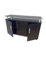 طقم مكتب زجاج 3 قطع