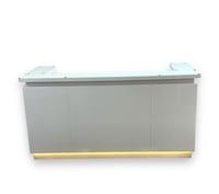 كونتر مودرن بإضاءة 240سم