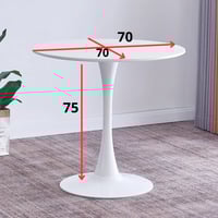 طاولة مفرده دائرية