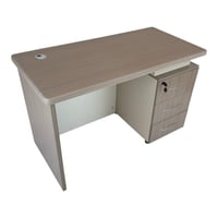 مكتب مودرن من PVC رصاصي