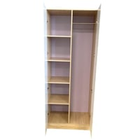 دولاب ملابس بابين - رمادي