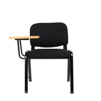 كرسي محاضرات أسود لوح خشبي