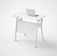 مكتب زجاج كمبيوتر 80 سم