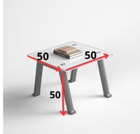 طاولة شاي زجاج