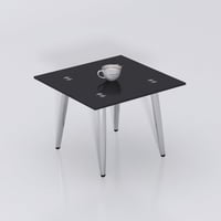 طاولة شاي زجاج 50*50