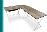 مكتب خشب مودرن زاوية