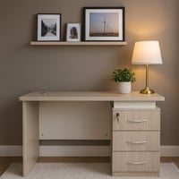 مكتب مودرن من PVC رصاصي