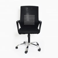 كرسي مكتب دوار شبك اسود