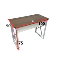 مكتب خشب مودرن 1م