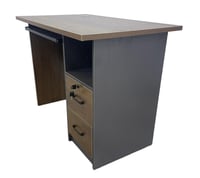 مكتب ميلامين مودرن 100 سم - بني