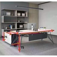 مكتب خشب 160سم مودرن كلاس