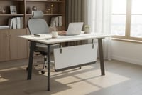 مكتب مودرن ابيض 120