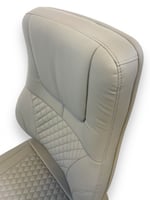 كرسي دوار مكتبي جلد