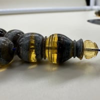 سبحة من جلد الضبعة الطبيعي