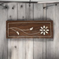 علبة خشبية فاخرة صناعة يدوية من خشب الجوز