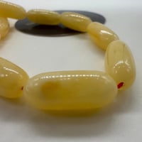 سبحة كهرمان بولندي حر تعجين بياض