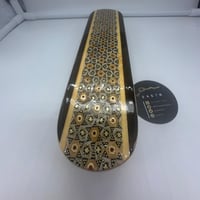 علبة خشبية صناعة يدوية فاخرة مطعمه بالعاج والنحاس