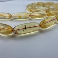 سبحة كهرمان بلطيقي شفاف 45 خرزه