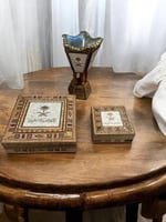 بكج حفر ليزر علبة 25*25 سنتي +مبخرة ملكي +علبة 15*...