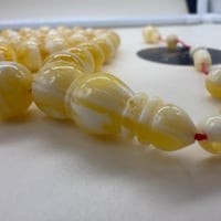 سبحة مستكه قص مدور 45 خرزه