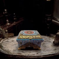 علبة خشبية فاخرة من الخشب الابيض