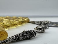 سبحة سندلوس محشرة بالنمل عدد الخرز 45