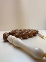 سبحة كوك مطعم بعظم عدد الخرز 33