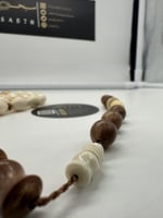 سبحة عظم مطعم بالكوك 33 خرزه