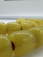 1-سبحة فاتوران الماني لون ليموني عدد الخرز 34