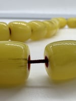 1-سبحة فاتوران الماني لون ليموني عدد الخرز 34