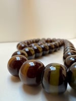 سبحة فاتوران الماني لون ضبعة غامق عدد الخرز 45