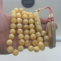 سبحة كهرمان بولندي حر تعجين 45 خرزه