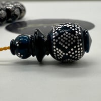 سبحة فاتوران تطعيم فضه بالكامل عيار 1000