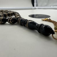 سبحة كوك مطعم بالنحاس