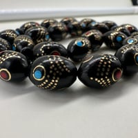 سبحة كوك مطعم بالنحاس