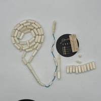 سبحة عاج ناب الفقمة الفظ النادر مع الكسار