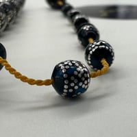 سبحة فاتوران تطعيم فضه بالكامل عيار 1000