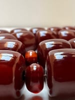 سبحة فاتوران الماني لون كرزي عدد الخرز 33