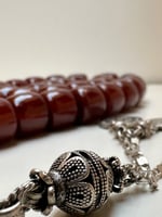 سبحة فاتوران الماني لون كرزي عدد الخرز 33