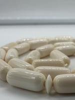 سبحة عاج ناب الفيل قص صنوبري