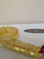 سبحة كهرمان حر طبيعي بولندي عدد الخرز 48