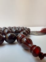 سبحة فاتوران الماني برائحة العنبر كراكوش حرير عدد...