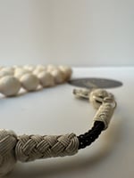 سبحة ضومنه كراكوش فضه طربزوني عدد الخرز 33