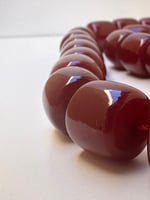 سبحة فاتوران الماني لون كرزي عدد الخرز 33