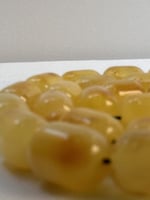 سبحة كهرمان طبيعي حر كلنقرادي عدد الخرز 48