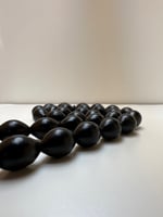 سبحة كوك قديم لون اسود عدد الخرز 33