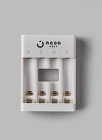 شاحن البطاريات الذكي بـ 4 قنوات مستقلة شاحن بطاريا...